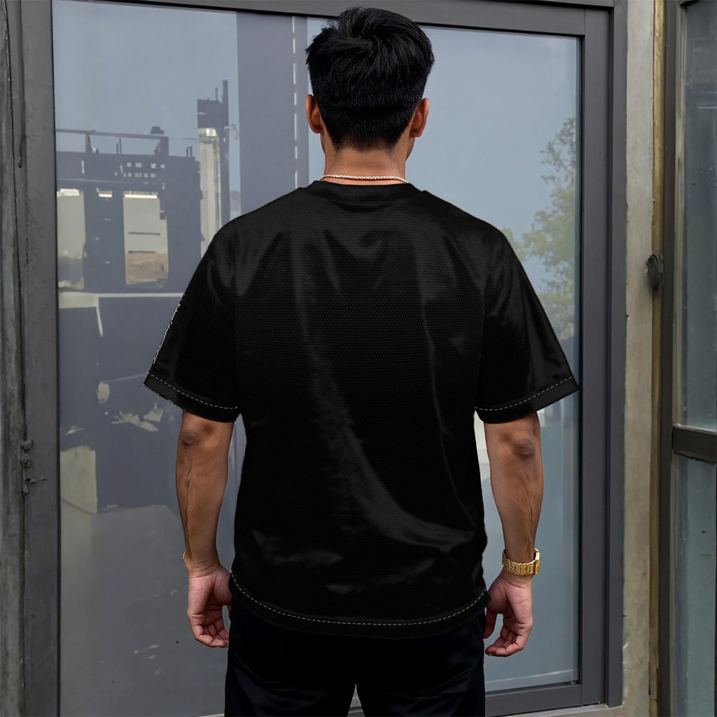 All-Over Print Unisex Drop-shoulder T-shirt|180GSM