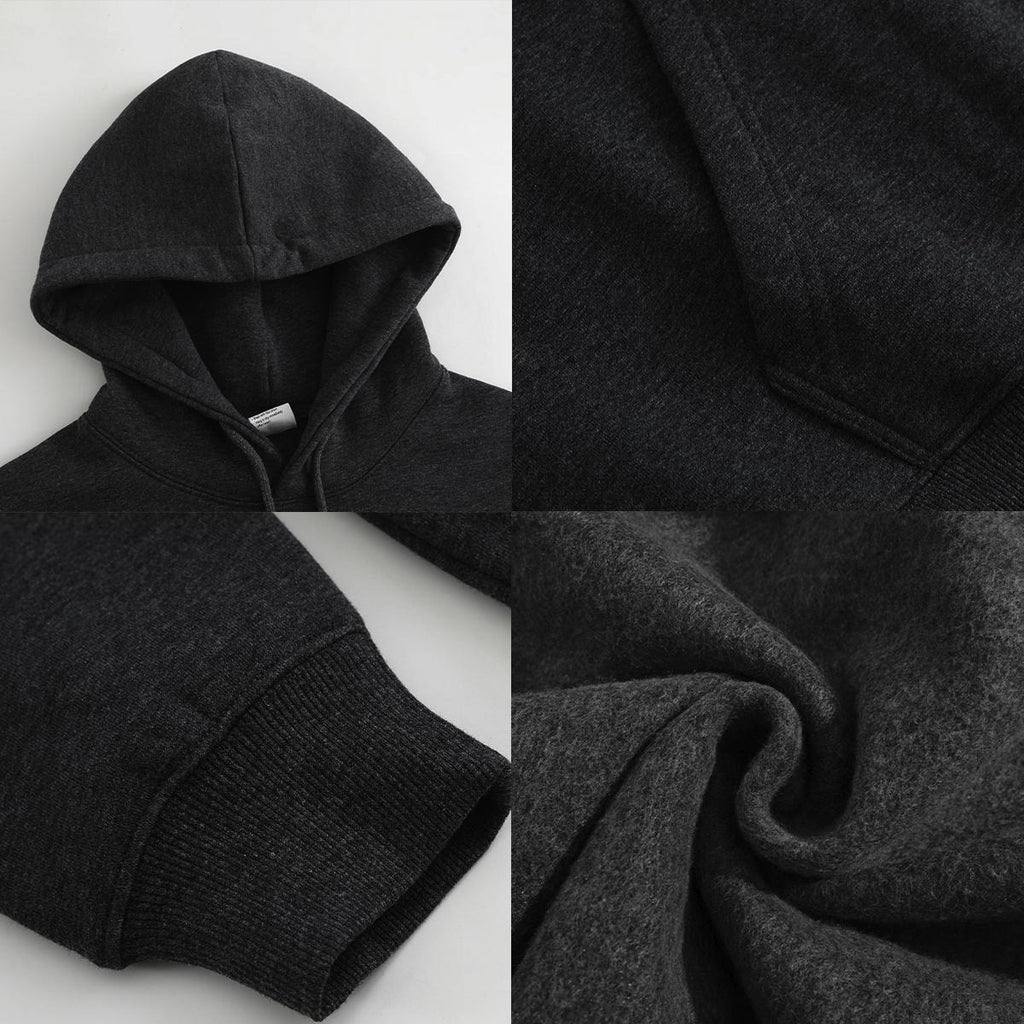 Men's Fleece Hoodie For The USA| 270GSM Front & Back DTF