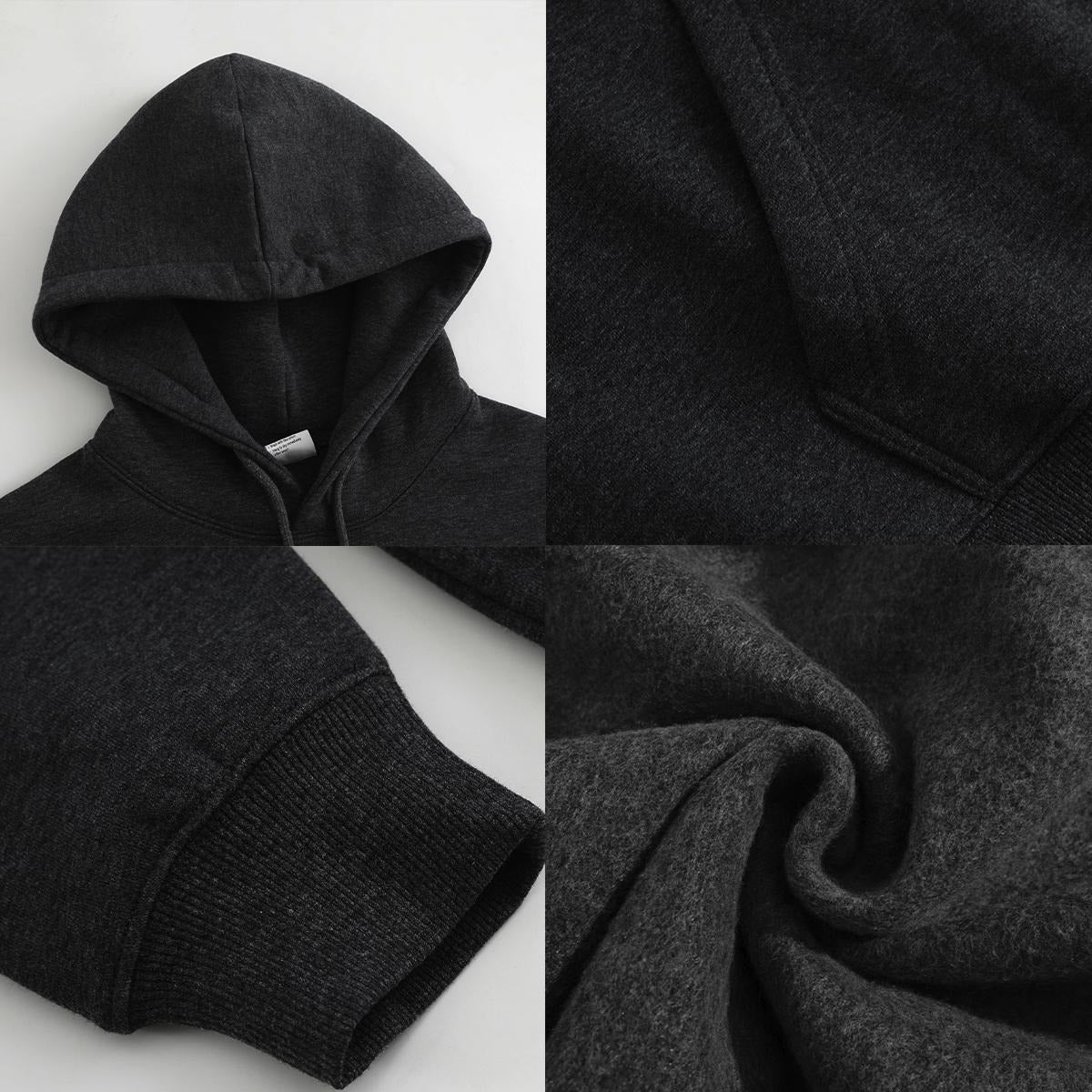 Men's Fleece Hoodie For The USA| 270GSM Front & Back DTF